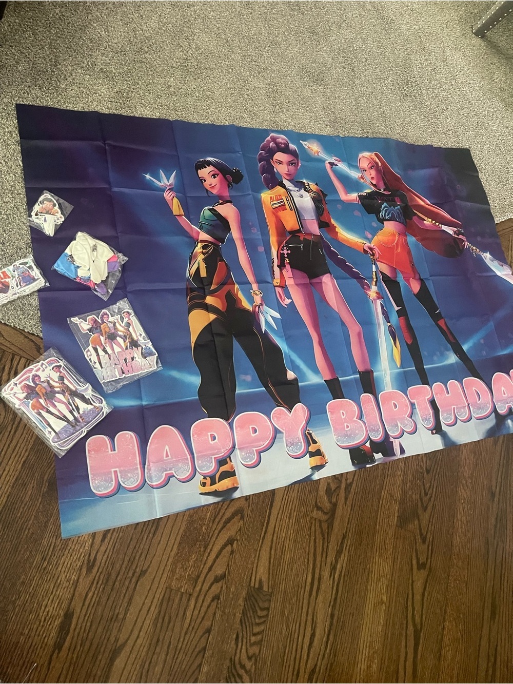 K-pop Korean Idol complete birthday party set - Picture 8 of 8